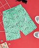 Pantaloons Junior Animals Printed Shorts - Green