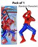 ADKD Crawling Superhero Kids Action Figure Moving Toy With Light and Sound- (Color And Design May Vary)