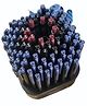 Pentonic Switch Ball Pens , 0.7 mm Tip, Assorted Ink, 100 Pens Jar, Pack of 1