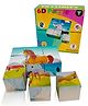 Zyamalox Wooden 6D 9 Pieces Cubes Block Educational Puzzle Play Set Toy for KidsWooden Puzzle