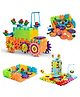 Zyamalox New-Battery Operated 81pcs Rotating Building Blocks with Gears for STEM Learning, Educational Building Blocks Toys for 5 Years Old Girls and Boys