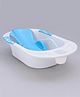 Zyamalox Safe and Fun  baby bath tub with sling for Newborns to Toddlers: Enjoyable Bathing for Ages 0-3 Anti-Slip Infant bath tub for kids