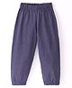 Fido Single Jersey Knit Full Length Legging With Floral Print - Navy Blue
