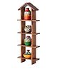 Smartcraft Wooden House Pot special-decoration piece