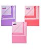 Adore Instadry Baby Bed Protector Combo-Pack of 3- Lilac, Pink & Rosemary- Instant Drying- Protects Bed from Wetness