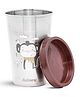 Adore Uno Stainless Steel Tumbler with Spill Proof Lid- Brown 300ml