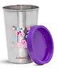 Adore Uno Stainless Steel Tumbler with Spill Proof Lid- Purple 300ml