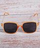 Dukiekooky  Square Sunglasses - Peach