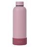 Theoni stainless steel double walled insulated thermos water bottle - Pretty Peach