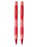 Uniball Shalaku M7-228 Mechanical Pencil, 0.7 mm Tip, Red Ink, Pack of 2