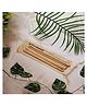 On Earth Bamboo Straws with Cleaner - Pack of 2