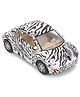 Kinsmart Volkswagen New Beetle Pull Back Toy Car Printed With Openable Doors - White