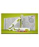 Inkmeo Reusable Fruits Colouring Roll - White Green