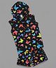 Actuel Sleeveless Butterfly Printed Co Ord Set - Multi Colour
