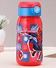 Disney by Gluman Disney Spiderman Sippy Water Bottle with Flip Top Closure - 510 ml-Plastic Water Bottle
