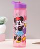 Disney by Gluman Disney Minnie Ninos Spout Water Bottle - 700 ml-Plastic Water Bottle