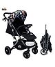 Golden Bee Choco Joy Stroller with Detachable Food Tray and Reversible Handlebar (Black Dreamer)