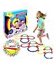 FunBlast Twister Hopscotch Kids Game - 13 Rings and 16 Connectors, 1 Spinner