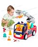 FunBlast Fire Rescue Truck Toy with Light and Sound  Multicolor