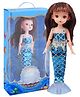 FunBlast Mermaid Theme Cute Realistic Doll Toy for Kids  Dress Color May Vary