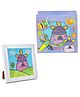 FunBlast Cartoon Theme Diamond Painting Kit with Frame & Tools for Kids