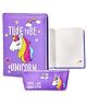 FunBlast Unicorn Theme Combo of Diary and Pouch for Students - Purple