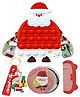 FunBlast Santa Claus Theme Mini Sling Bag with Key Ring, Comb and Mirror