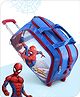 Babyhug Marvel Spider Man Polyester Kids Travel Duffel Trolley Bag - Blue