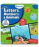 Skillmatics Magnetic Matching Activity - Letters, Numbers & Animals, Preschool Learning Toy & Game for Kids, 35+ Magnetic Pieces, Gifts for Boys & Girls Ages 3 to 6