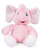 EDU KIDS TOYS Happy Face Elephant Soft Toy Pink (Color May Vary) - Height 20 CM