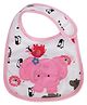 Babies Bloom Waterproof Saliva Bib Elephant Patch - Pink