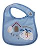 Babies Bloom Waterproof Saliva Bib Puppt Patch - Blue