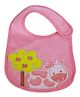 Babies Bloom Waterproof Saliva Bib Cow Patch - Pink