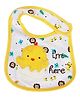 Babies Bloom Waterproof Saliva Bib Duck Patch - Yellow
