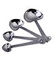 Babies Bloom Stainless Steel Measuring Spoons Set of 4 - Silver