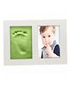Babies Bloom Hand And Footprint Imprint Frame Kit - Green