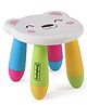 Babyhug Light Weight Multipurpose Kids Cat Shape Stool with Removable Legs - Multicolor| Easy to Assemble| Indoor & Outdoor Use| Step Stool| Bathroom Stool
