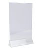 Triangle base acrylic stand