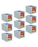 PrettyKrafts Shirt Stacker Closet Organizer , Shirts and Clothing Organizer , Exile Set of 9 , Grey