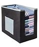 PrettyKrafts Shirt Stacker Closet Organizer , Shirts and Clothing Organizer , Single , Big Grey Black