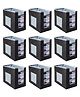 PrettyKrafts Shirt Stacker Closet Organizer , Shirts and Clothing Organizer , Exile Set of 9 , Big ,GreyBlack
