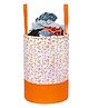 PrettyKrafts Laundry Bag , Basket for Dirty Clothes Pack of 1, Orange