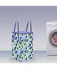 PrettyKrafts 75L Freestanding Laundry Hamper Collapsible Laundry Basket with Extended Handles, Foldable Clothes Hamper Storage Basket for Bathroom Bedroom BluePack of 1