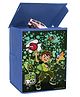 PrettyKrafts Ben,10 Toys Organizer Storage Box with Top Lid for Baby Navy Blue