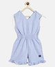 Tales & Stories Sleeveless Romper - Blue