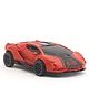 SEEDO Friction Powered Drift Toy Car - Black & Red