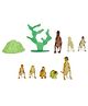 Karma Natural World Dinosaur Figure Set Of 10 Pieces - Multicolor