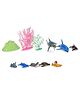 Karma Natural World Aquatic Animal Set Of 11 Pieces - Multi Colour