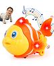 Toysire Musical Clownfish Toy for Kids Animal Toy for Babies with Flashing Lights and Realistic Sounds Toys