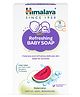 Himalaya Refreshing Baby Soap for Summers - 125g | Aquafresh Complex with Watermelon & Neem for Protection Against Sweat & Irritation | Free From Harsh Chemicals | #1 Doctor Recommended Brand 